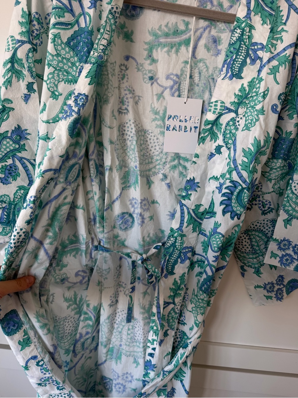 NWT Roller Rabbit Amanda Kimono Robe - Picture 4 of 7
